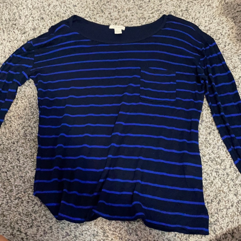 Striped Long Sleeve Tee